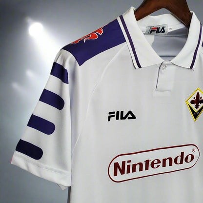 Fiorentina 98-99 Away Retro Shirt sleeve