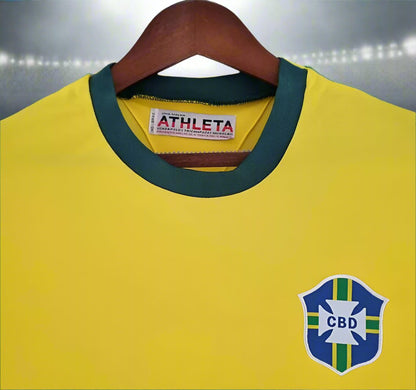 Brazil 70-78 Home Retro Shirt collar