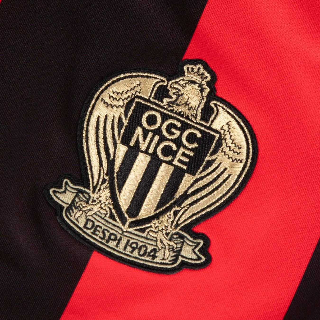 RC Lens 24-25 OGC Nice Home Shirt crest