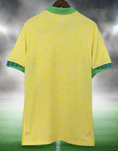 Brazil 24-25 Home Shirt back