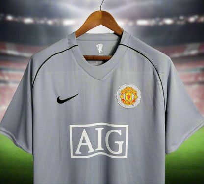 MNU 07-08 Goalkeeper Retro Shirt sponsor