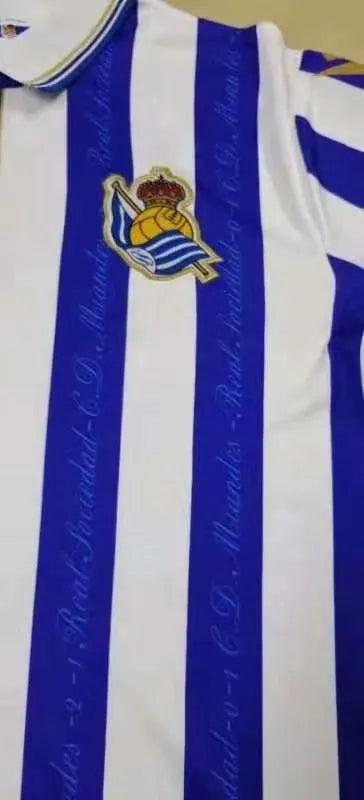 Real Sociedad 19-20 Copa Del Rey Shirt badge