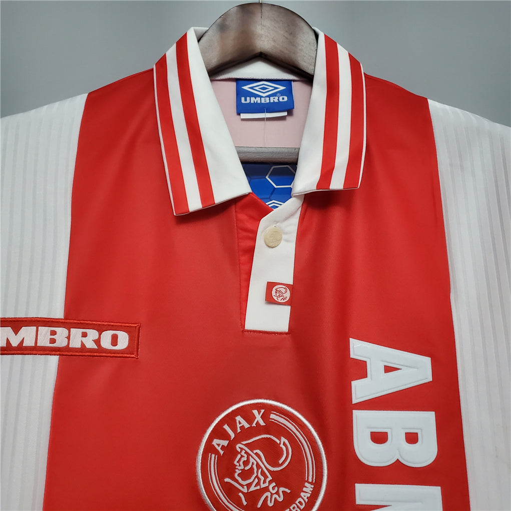 Ajax 97-98 Home Retro Shirt neck