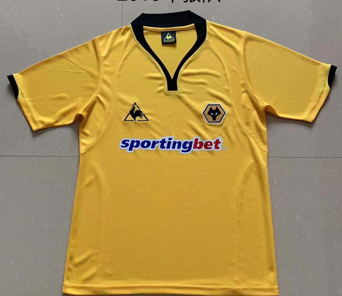 Wolverhampton Wanderers 09-10 Home Retro Shirt