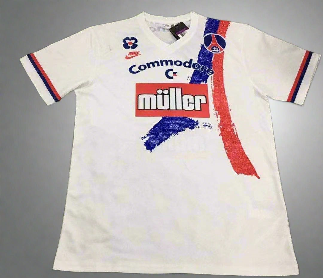 PSG 91-92 Home Retro Shirt