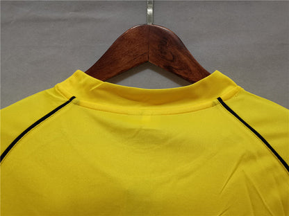 Borussia Dortmund 02-03 European Home Retro Shirt neck