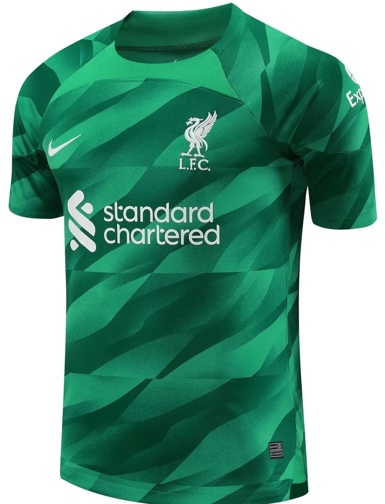 Liverpool 23-24 Goalkeeper Green Shirt side