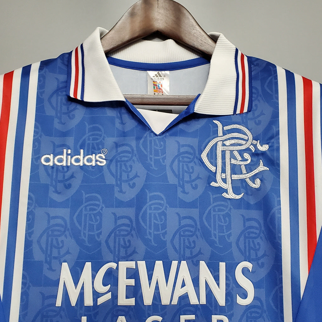 Rangers  96-97 Home Retro Shirt sponsor