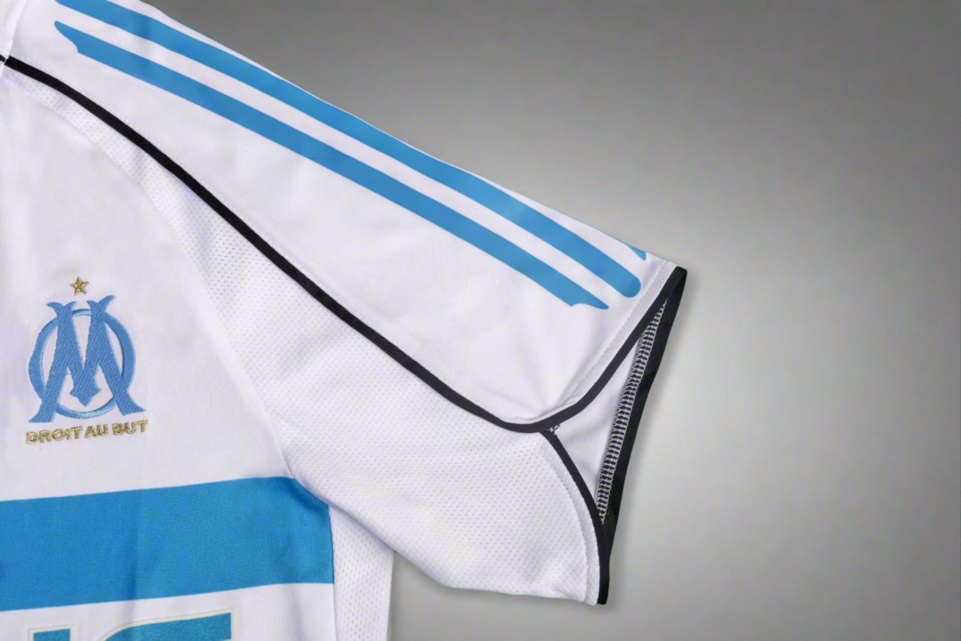 Olympique Marseille 05-06 Home Retro Shirt sleeve