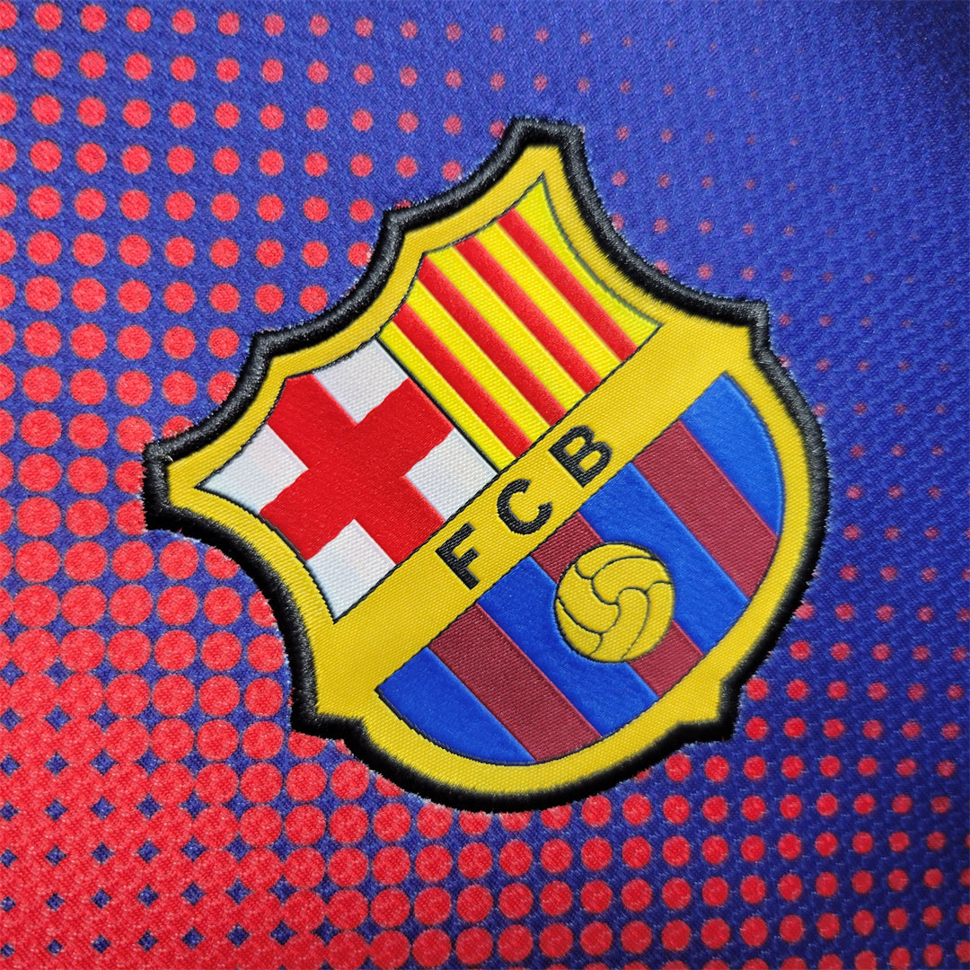 Barcelona 12-13 Home Retro Shirt badge