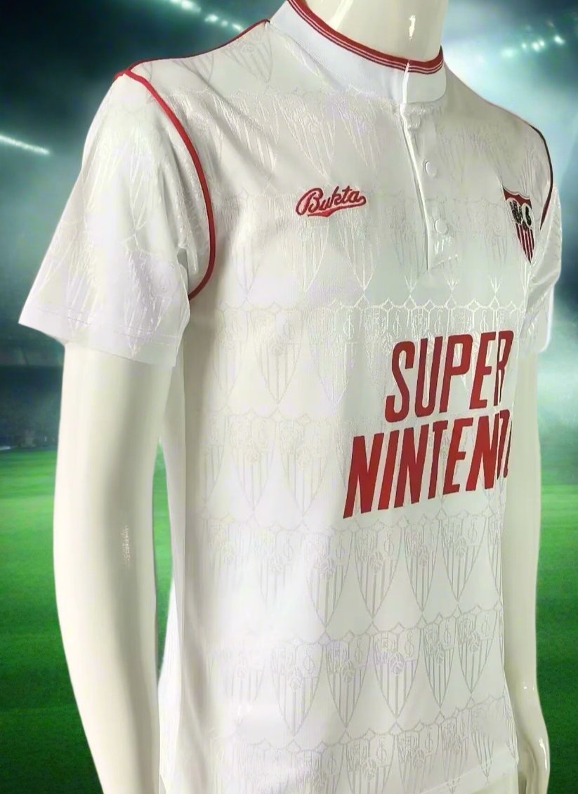 Sevilla 90-92 Home Retro Shirt brand