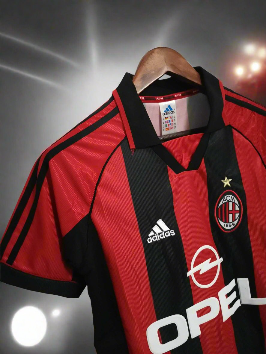 AC Milan 98-99 Home Retro Shirt sponsor