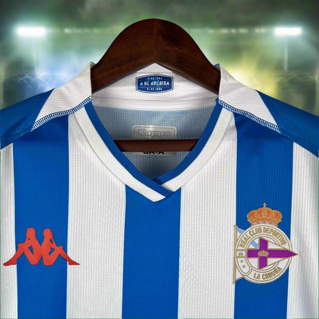 Deportivo De La Coruna 23-24 Home Shirt collar