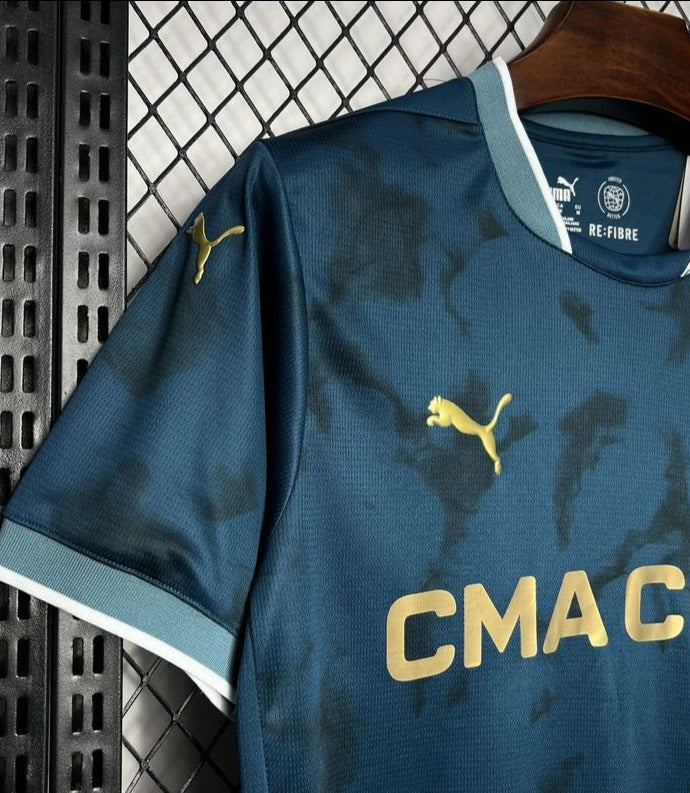 Olympique Marseille 24-25 Away Shirt sleeve