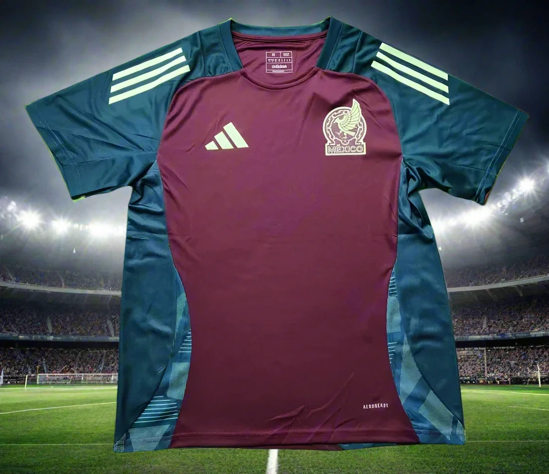 Mexico 24-25 Pre Match Shirt 2 front