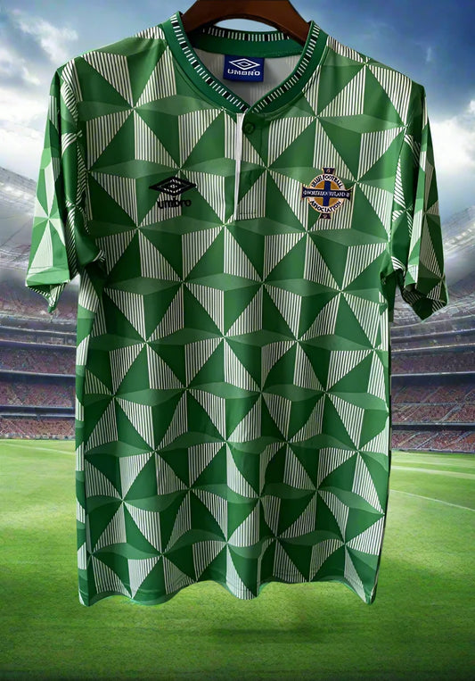 Northern Ireland 90-92 Home Retro Shirt