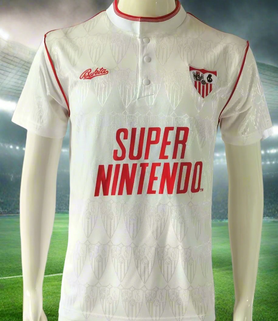 Sevilla 90-92 Home Retro Shirt 