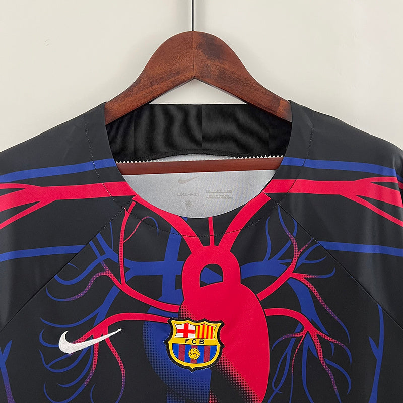 Barcelona 23-24 Pre Match Special Edition Shirt collar