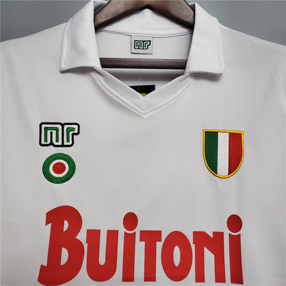 SSC Napoli 87-88 Retro Away Shirt sponsor