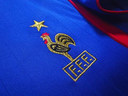 France 06-08 Home Retro Shirt crest