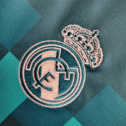 Real Madrid 17-18 3rd Retro Shirt badge