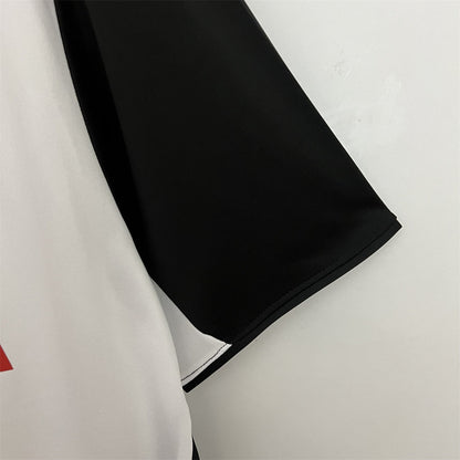 Valencia 03-04 Home Retro Shirt sleeve