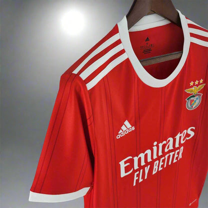 Benfica 22-23 Home Shirt shoulder