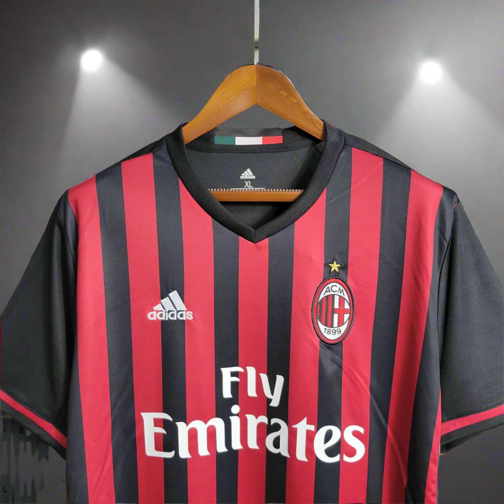 AC Milan 16-17 Home Retro Shirt sponsor