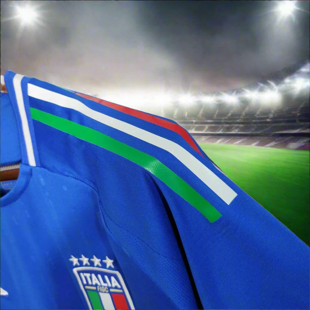 Italy 24-25 Home Shirt sleeve