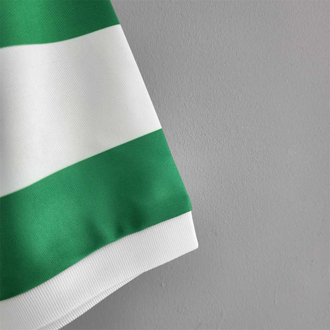 Celtic 79-82 Home Retro Shirt sleeve