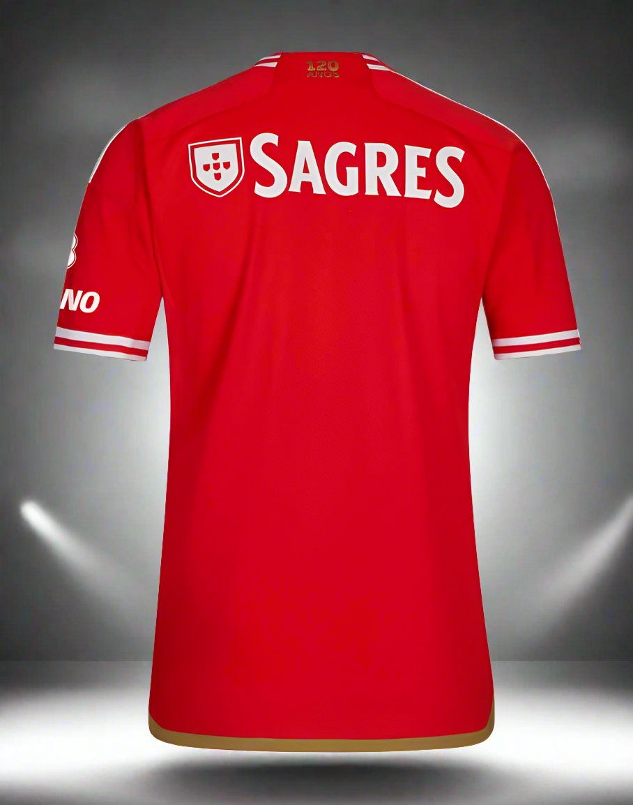 Benfica 23-24 Home Shirt rear