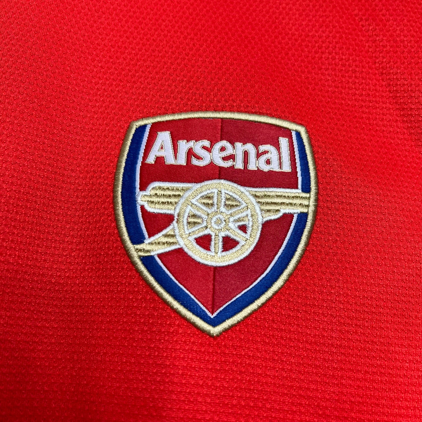 Arsenal 12-14 Home Retro Shirt crest