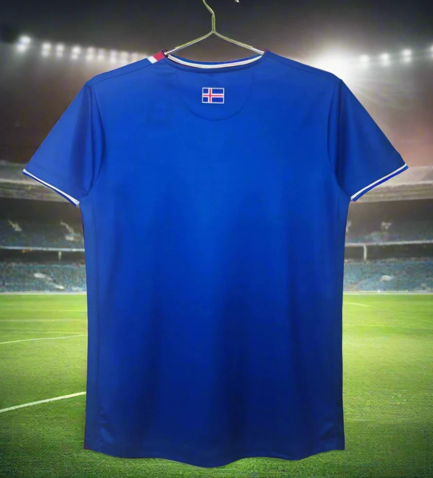 Iceland 16-18 Home Retro Shirt rear