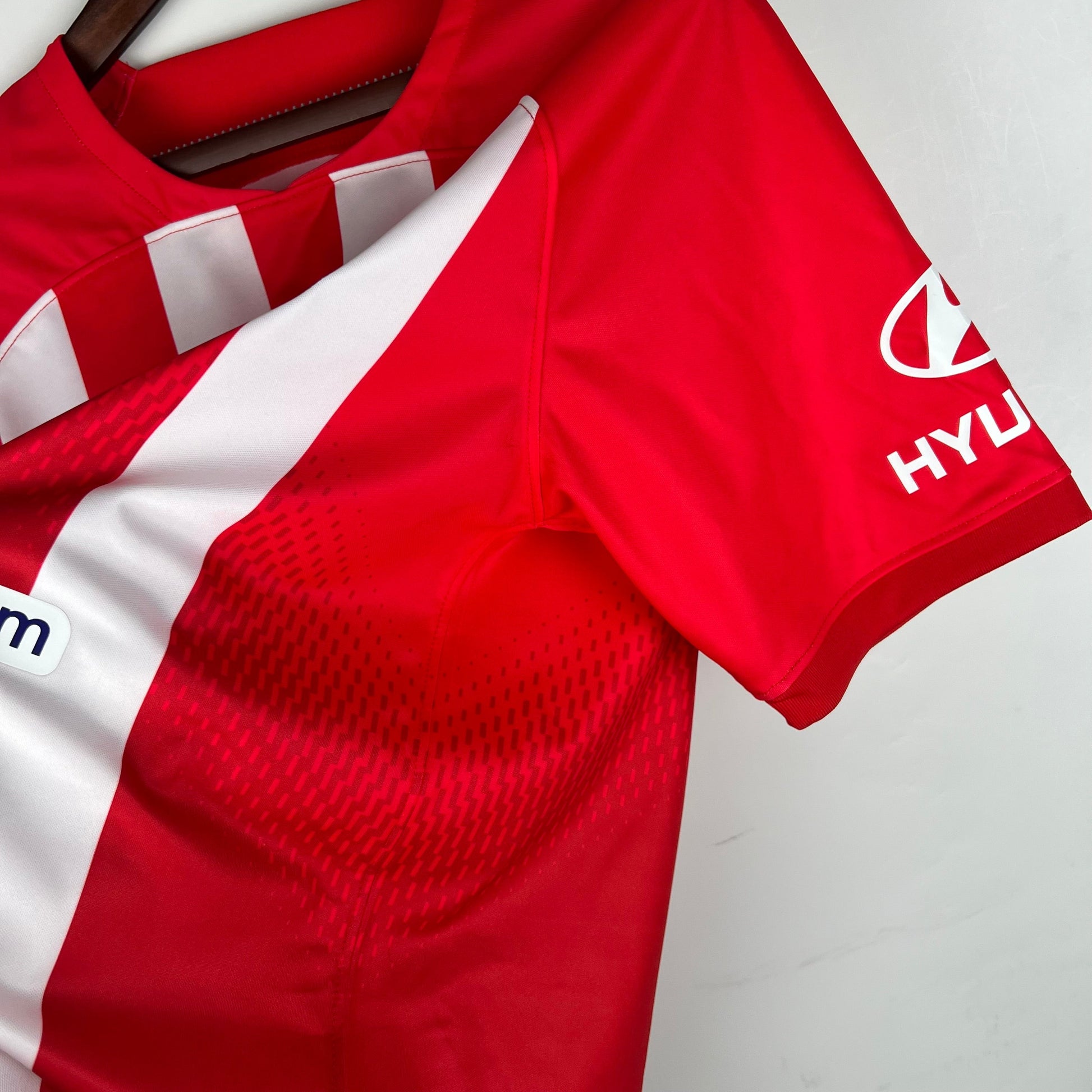 Atletico Madrid 23-24 Home Shirt sleeve