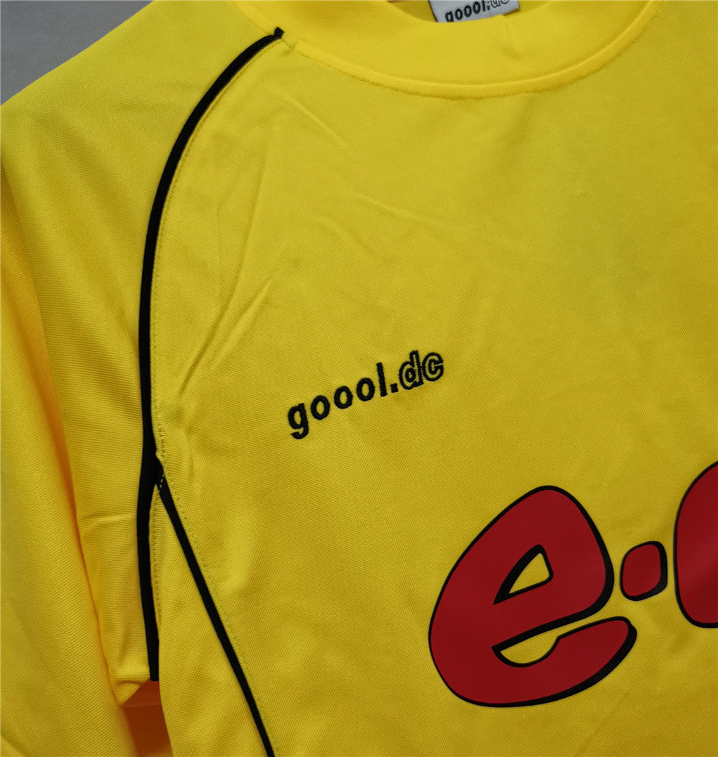 Borussia Dortmund 02-03 European Home Retro Shirt brand