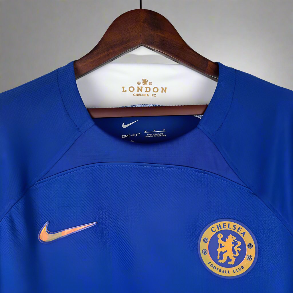 Chelsea 23-24 Home Shirt collar