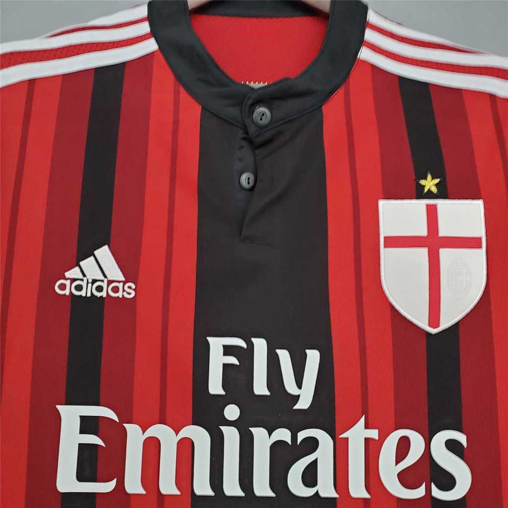 AC Milan 14-15 Home Retro Shirt sposor