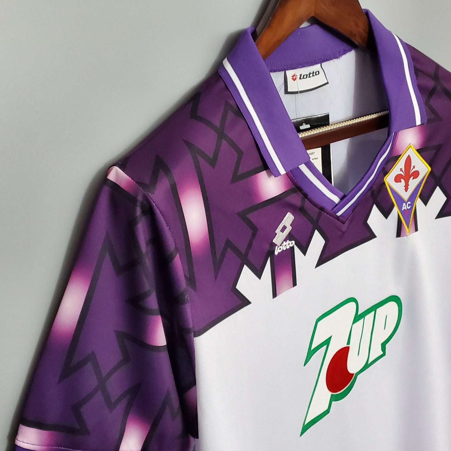 Fiorentina 92-93 Away Retro Shirt sponsor