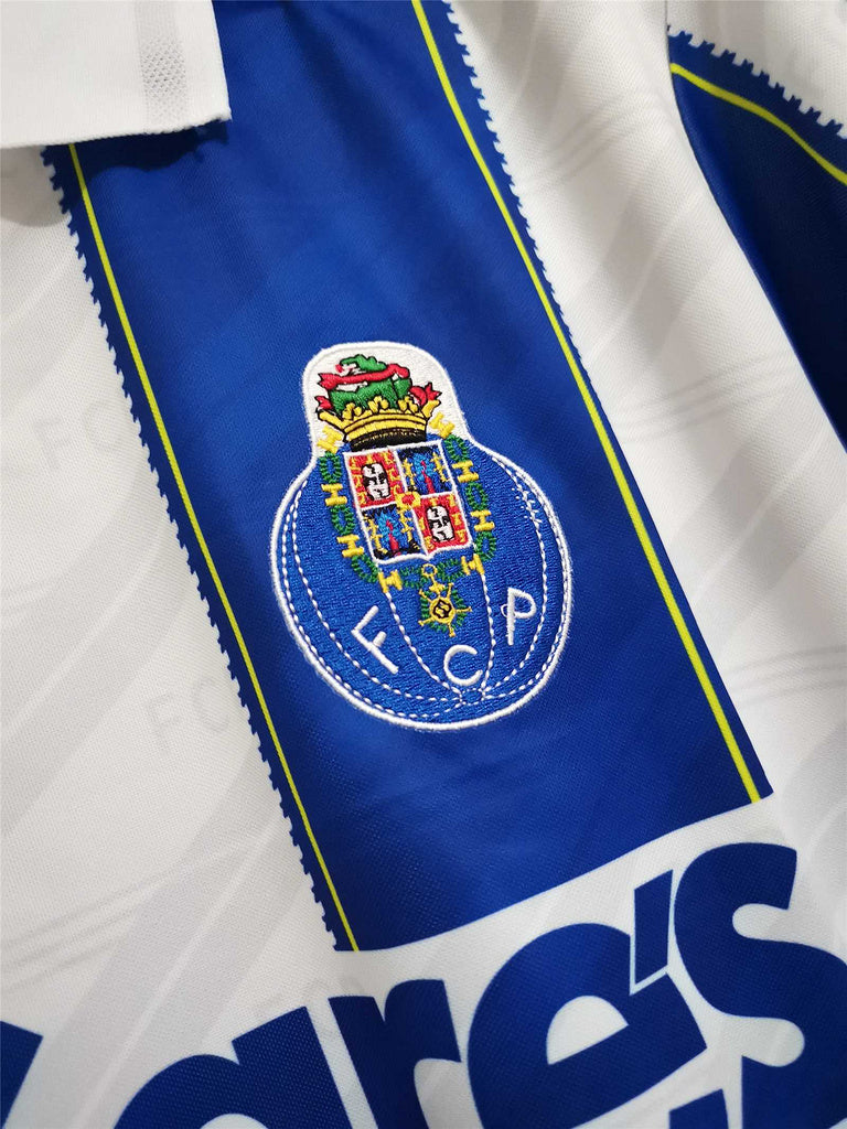 Porto 95-97 Home Retro Shirt crest