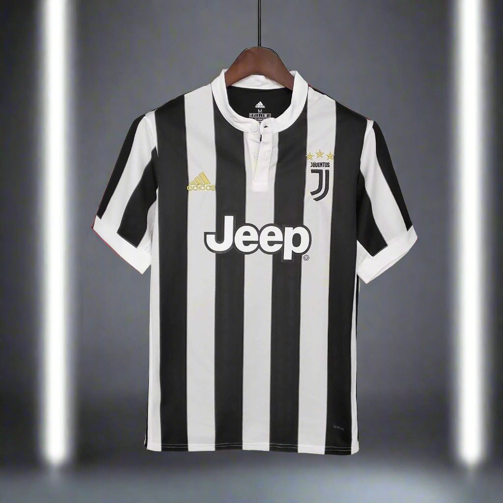 Juventus 17-18 Home Retro Shirt fron