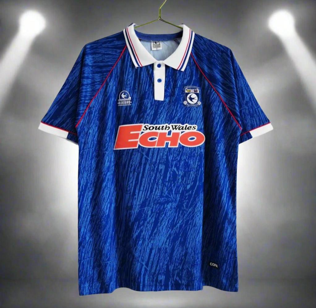 Cardiff City 92-94 Home Shirt