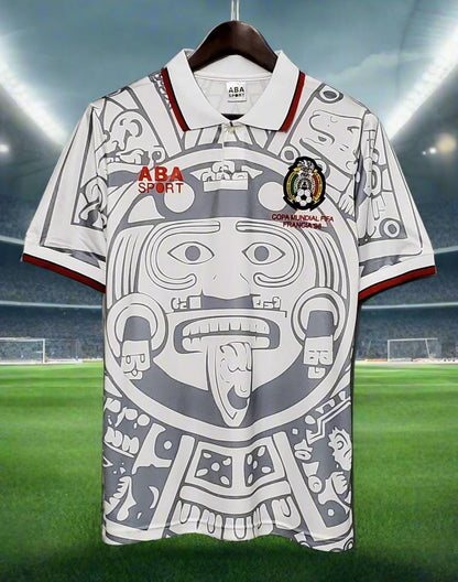 Mexico 98-99 Away Retro Shirt front