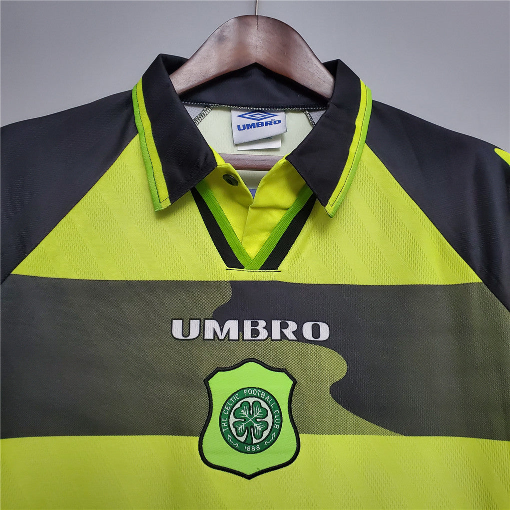 Celtic 96-98 Away Retro Shirt sponsor