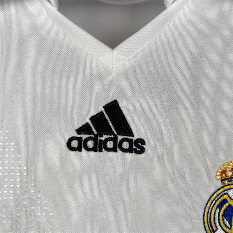 Real Madrid 08-09 Home Retro Shirt brand