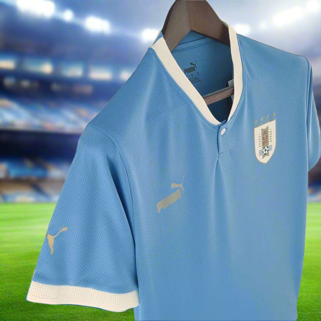 Uruguay 22-24 Home Shirt side