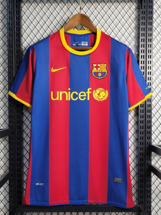 Barcelona 10-11 Home Retro Shirt