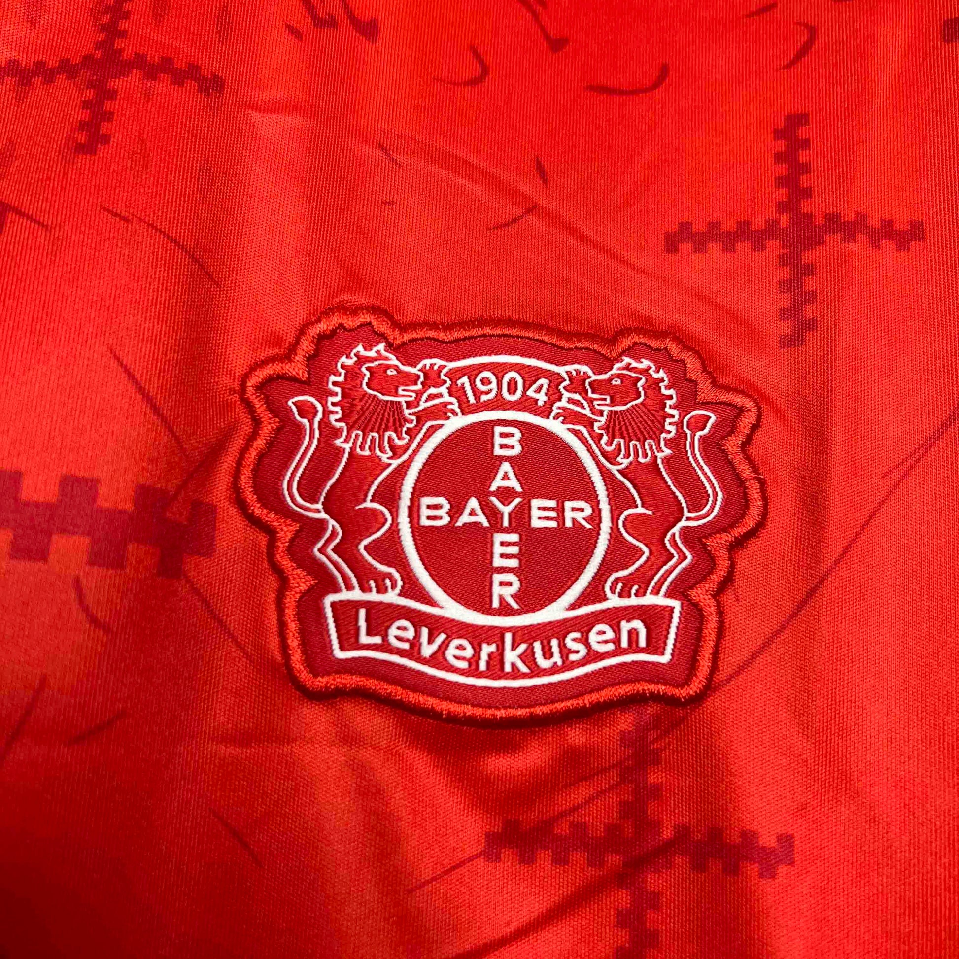 Bayer 04 Leverkusen 24-25 Home Shirt crest