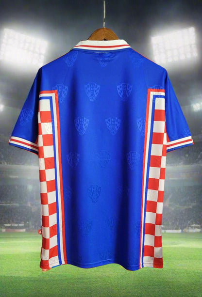 Croatia 98-00 Away Retro Shirt rear