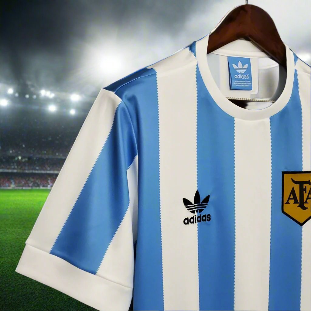 Argentina 78-80 Home Retro Shirt side