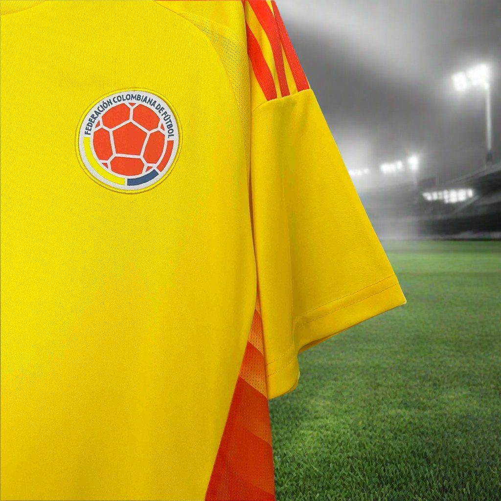 Colombia 24-25 Home Shirt sleeve